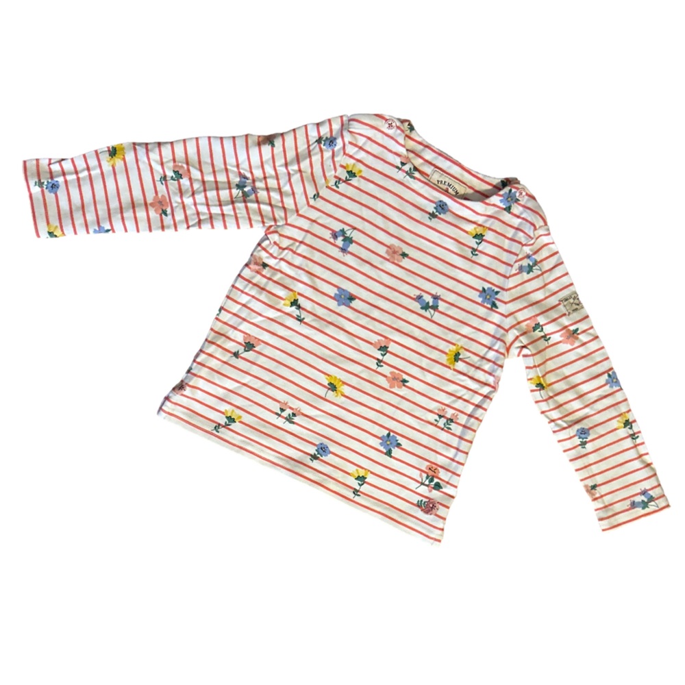 Joules Girls' Harbour Pink Long Sleeve Jersey Top